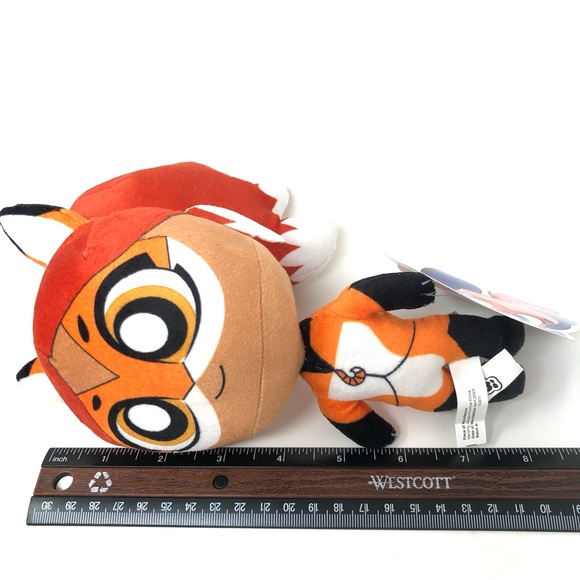 Miraculous Ladybug - Alya Césaire Zag Chibis Plush Toy Fox 7” - Picture 4 of 4